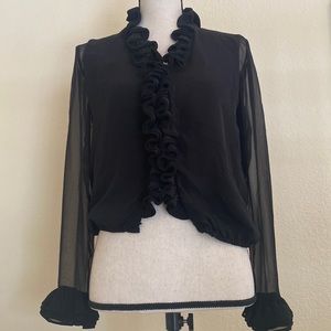 ELIE TAHARI Black blouse